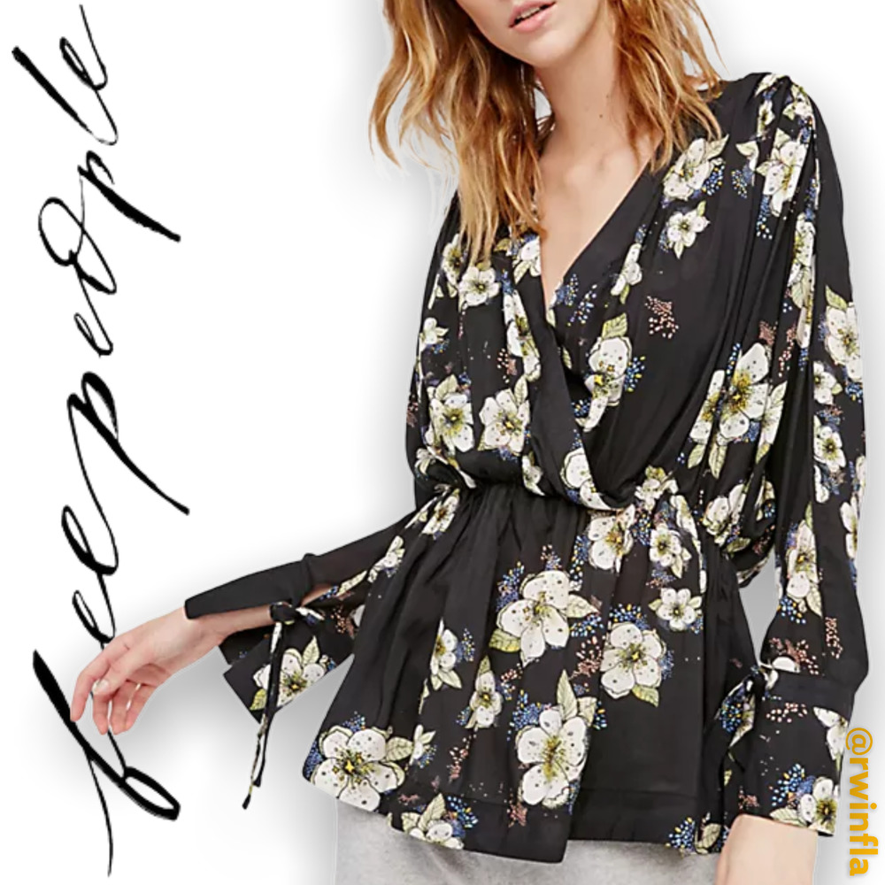 Free People Tuscan Dreams Tunic Gathered Waist